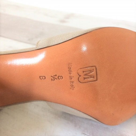 Bruno Magli Suede Heels w/ Criss Cross Straps - Picture 5 of 5